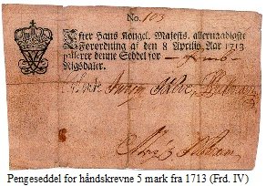 Pengeseddel