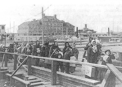 Ankomst til Ellis Island