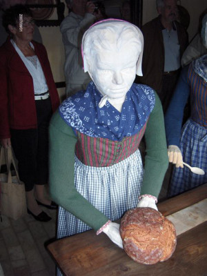 Kone med brød