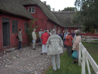 Foran præstegården